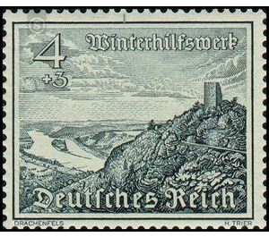 Commemorative stamp series  - Germany / Deutsches Reich 1939 - 4 Reichspfennig