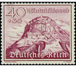 Commemorative stamp series  - Germany / Deutsches Reich 1939 - 40 Reichspfennig