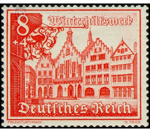 Commemorative stamp series  - Germany / Deutsches Reich 1939 - 8 Reichspfennig