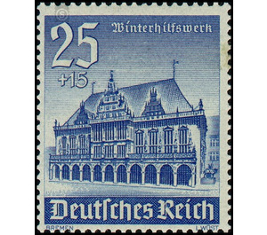 Commemorative stamp series  - Germany / Deutsches Reich 1940 - 25 Reichspfennig