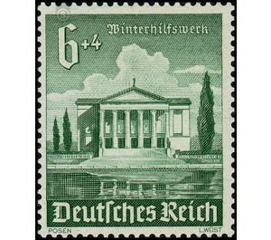 Commemorative stamp series  - Germany / Deutsches Reich 1940 - 6 Reichspfennig