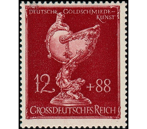 Commemorative stamp series  - Germany / Deutsches Reich 1944 - 12 Reichspfennig