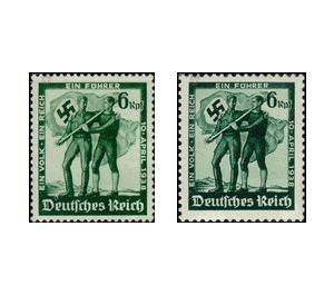 Commemorative stamp series - Germany / Deutsches Reich Series