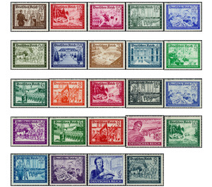 Commemorative stamp series - Germany / Deutsches Reich Series