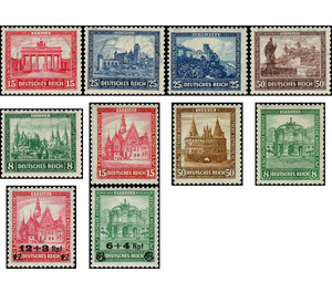 Commemorative stamp series - Germany / Deutsches Reich Series