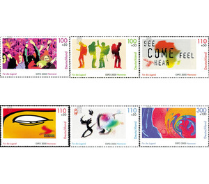 Commemorative stamp series  - Germany / Federal Republic of Germany 2000 Set