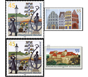 Commemorative stamp series - Germany / Federal Republic of Germany Series