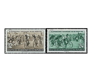 Commemorative stamp series  - Germany / German Democratic Republic 1954 Set