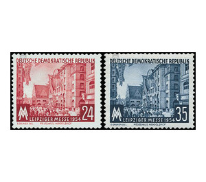 Commemorative stamp series  - Germany / German Democratic Republic 1954 Set