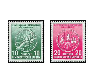 Commemorative stamp series  - Germany / German Democratic Republic 1956 Set