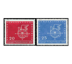 Commemorative stamp series  - Germany / German Democratic Republic 1958 Set