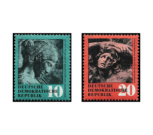 Commemorative stamp series  - Germany / German Democratic Republic 1958 Set