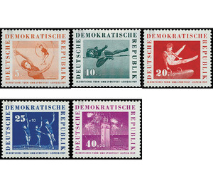 Commemorative stamp series  - Germany / German Democratic Republic 1959 Set