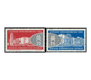 Commemorative stamp series  - Germany / German Democratic Republic 1960 Set