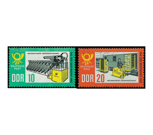 Commemorative stamp series - Germany / German Democratic Republic 1963 Set