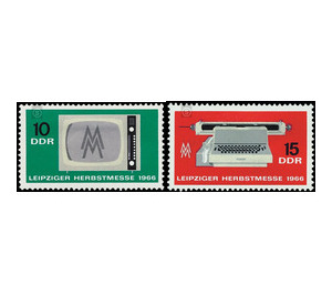 Commemorative stamp series  - Germany / German Democratic Republic 1966 Set