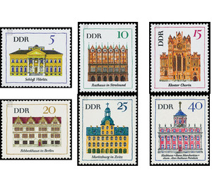 Commemorative stamp series  - Germany / German Democratic Republic 1967 Set