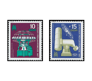 Commemorative stamp series  - Germany / German Democratic Republic 1967 Set