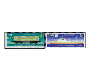 Commemorative stamp series  - Germany / German Democratic Republic 1968 Set