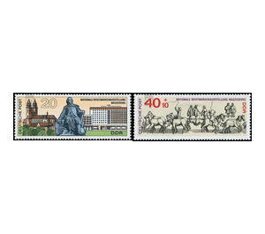 Commemorative stamp series  - Germany / German Democratic Republic 1969 Set