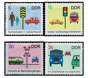 Commemorative stamp series  - Germany / German Democratic Republic 1969 Set