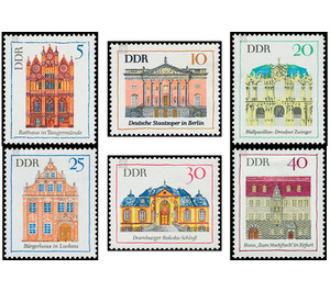 Commemorative stamp series  - Germany / German Democratic Republic 1969 Set