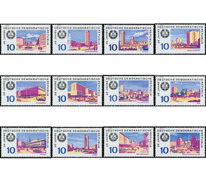 Commemorative stamp series - Germany / German Democratic Republic 1969 Set