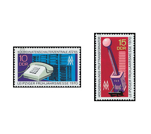 Commemorative stamp series  - Germany / German Democratic Republic 1970 Set