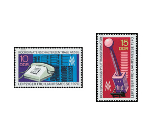 Commemorative stamp series  - Germany / German Democratic Republic 1970 Set