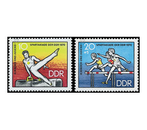 Commemorative stamp series  - Germany / German Democratic Republic 1970 Set