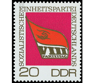 Commemorative stamp series  - Germany / German Democratic Republic 1971 - 20 Pfennig