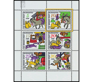 Commemorative stamp series  - Germany / German Democratic Republic 1971