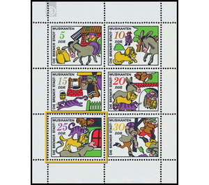 Commemorative stamp series  - Germany / German Democratic Republic 1971 - 25 Pfennig