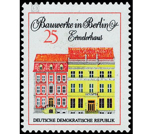 Commemorative stamp series  - Germany / German Democratic Republic 1971 - 25 Pfennig