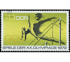 Commemorative stamp series  - Germany / German Democratic Republic 1972 - 70 Pfennig