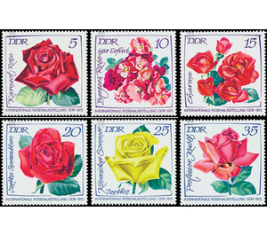 Commemorative stamp series  - Germany / German Democratic Republic 1972 Set