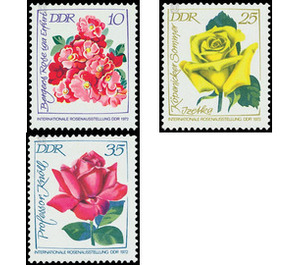 Commemorative stamp series  - Germany / German Democratic Republic 1972 Set