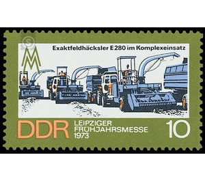 Commemorative stamp series  - Germany / German Democratic Republic 1973 - 10 Pfennig