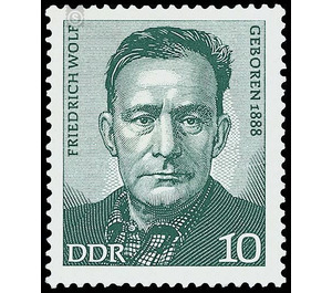 Commemorative stamp series  - Germany / German Democratic Republic 1973 - 10 Pfennig