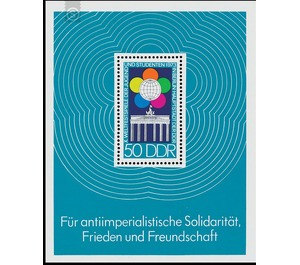 Commemorative stamp series  - Germany / German Democratic Republic 1973