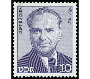 Commemorative stamp series  - Germany / German Democratic Republic 1974 - 10 Pfennig