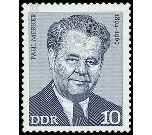 Commemorative stamp series  - Germany / German Democratic Republic 1974 - 10 Pfennig