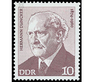 Commemorative stamp series  - Germany / German Democratic Republic 1974 - 10 Pfennig