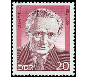 Commemorative stamp series  - Germany / German Democratic Republic 1974 - 20 Pfennig