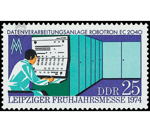 Commemorative stamp series  - Germany / German Democratic Republic 1974 - 25 Pfennig