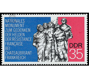 Commemorative stamp series  - Germany / German Democratic Republic 1974 - 35 Pfennig