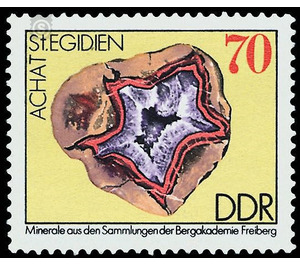 Commemorative stamp series  - Germany / German Democratic Republic 1974 - 70 Pfennig