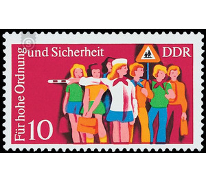 Commemorative stamp series  - Germany / German Democratic Republic 1975 - 10 Pfennig