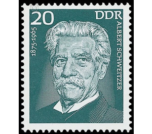 Commemorative stamp series  - Germany / German Democratic Republic 1975 - 20 Pfennig