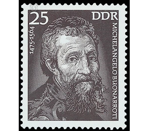 Commemorative stamp series  - Germany / German Democratic Republic 1975 - 25 Pfennig